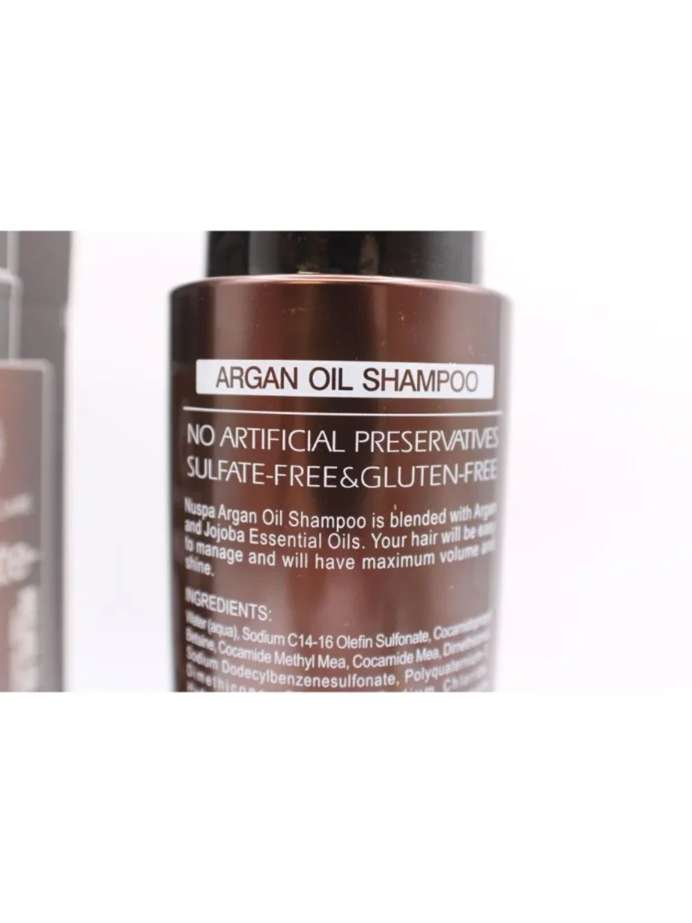 Bingo Hair Care Argan Oil Shampoo 14oz Formulated In Italy Gentle Nourishing For